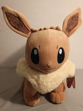 Pokemon Eevee Large Plush New